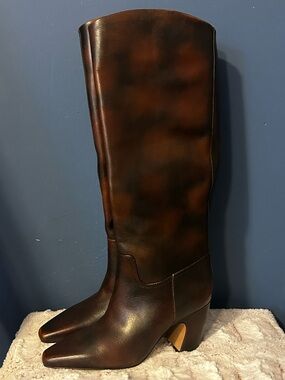 Vince Camuto *NEW* Tall Brown Leather Boots